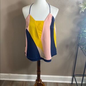 Bar III Navy Blue Top